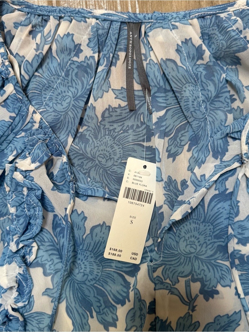 Anthropologie Ruffled Mini Dress - Picture 5 of 8